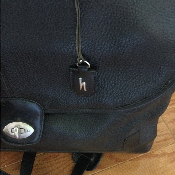 Hartmann Lombardi Pebble and Smooth Leather numbered briefcase - Picture 11 of 16